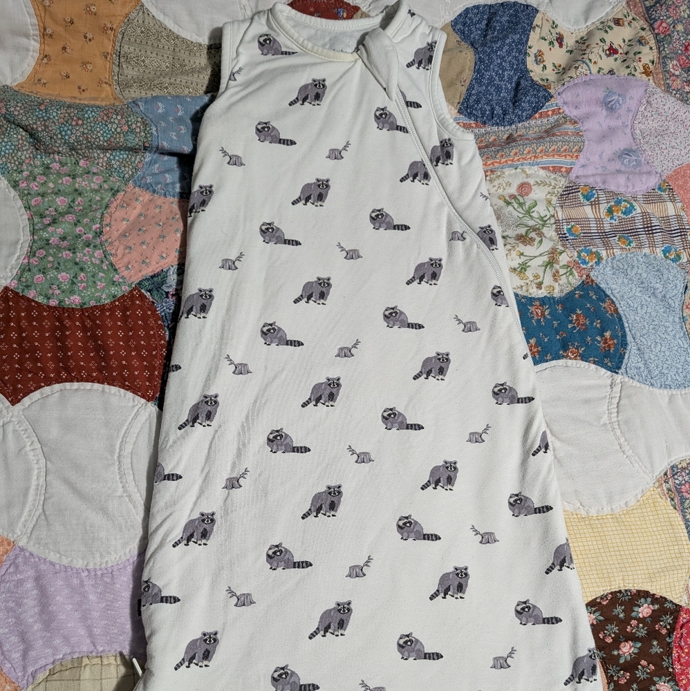 Kyte baby raccoon sleep sack size small 1.0 tog
